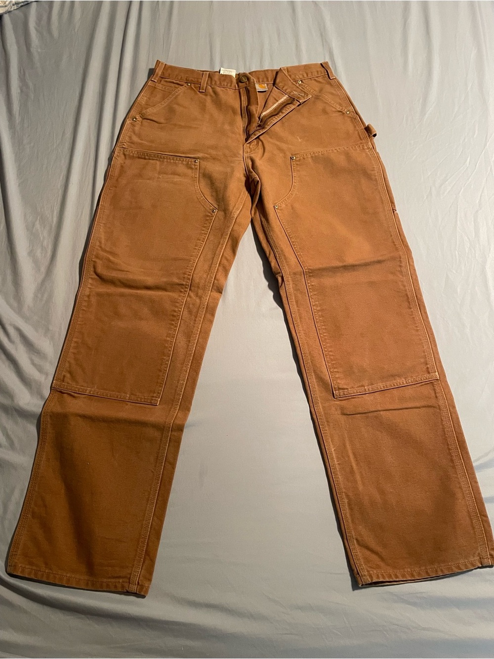 Carhartt Brown Cargo Work Pants 36x36